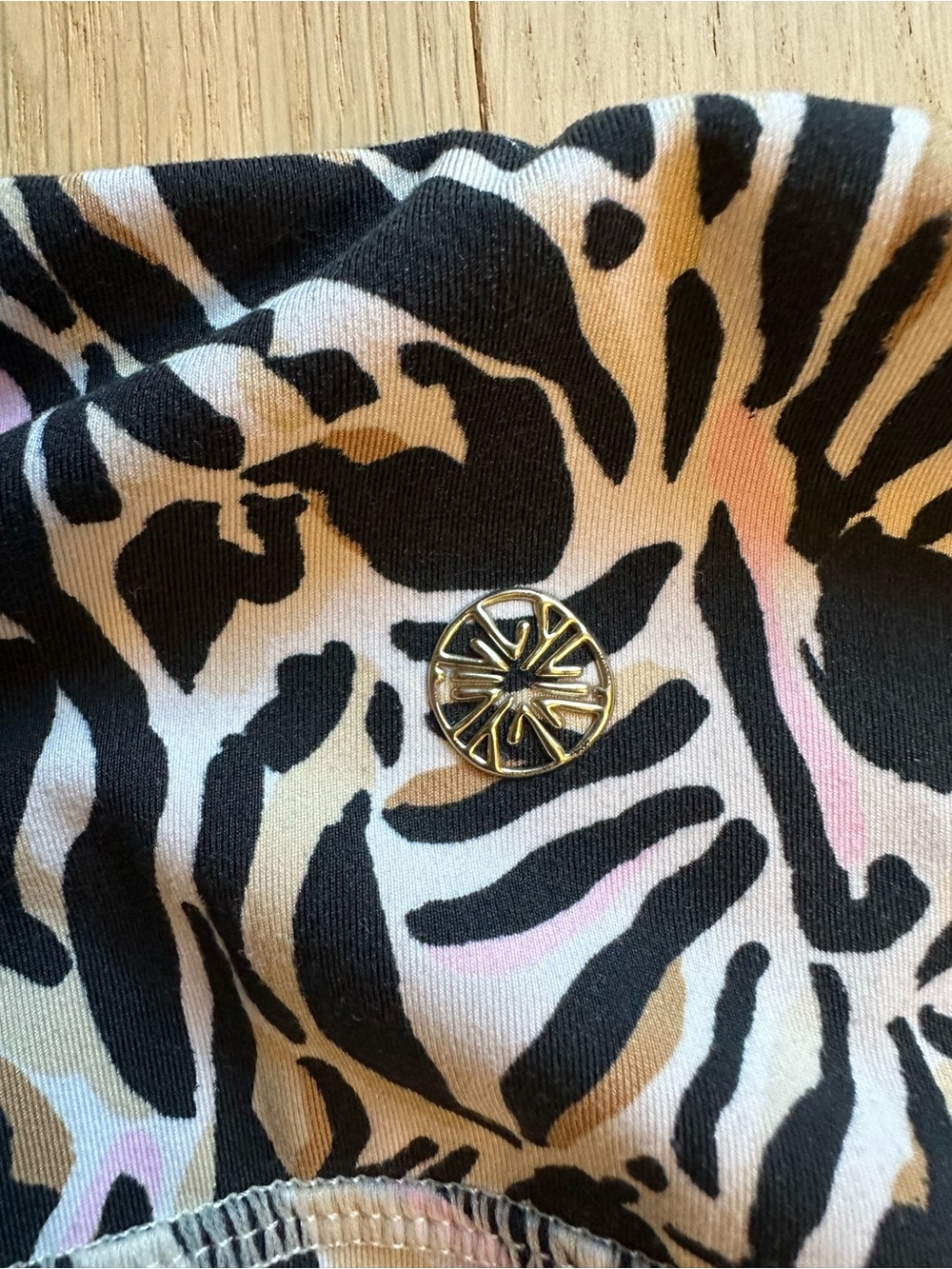 Lilly Pulitzer Luxletic Weekender High Rise Leggings "Can You Zee Me" Size XS